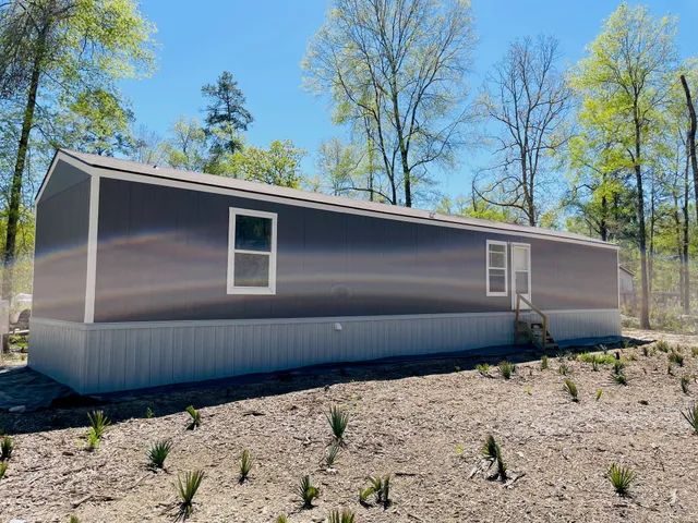 a side view of a house