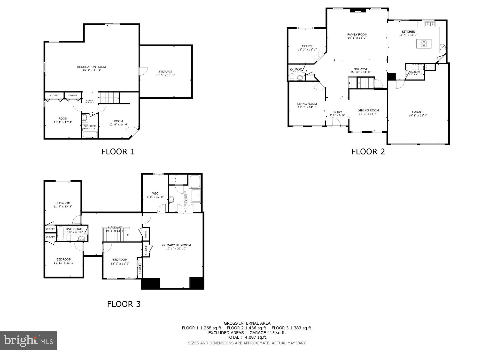 9741 Starling Road Ellicott City, MD 21042 - Photo 64 of 64 Multi-level home floor plans.