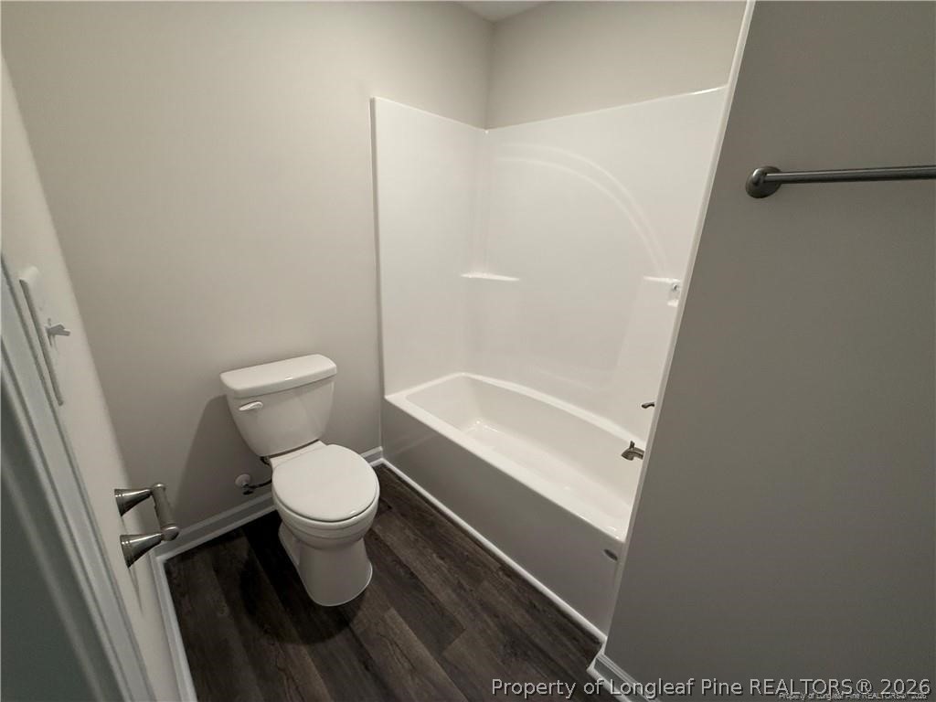4075 Blue Springs Red Springs, NC 28377 - Photo 22 of 25 a bathroom with a toilet and a shower