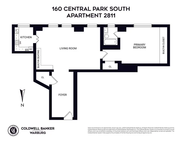 $12,500 | 160 Central Park South, Unit 2811 | Central Park South