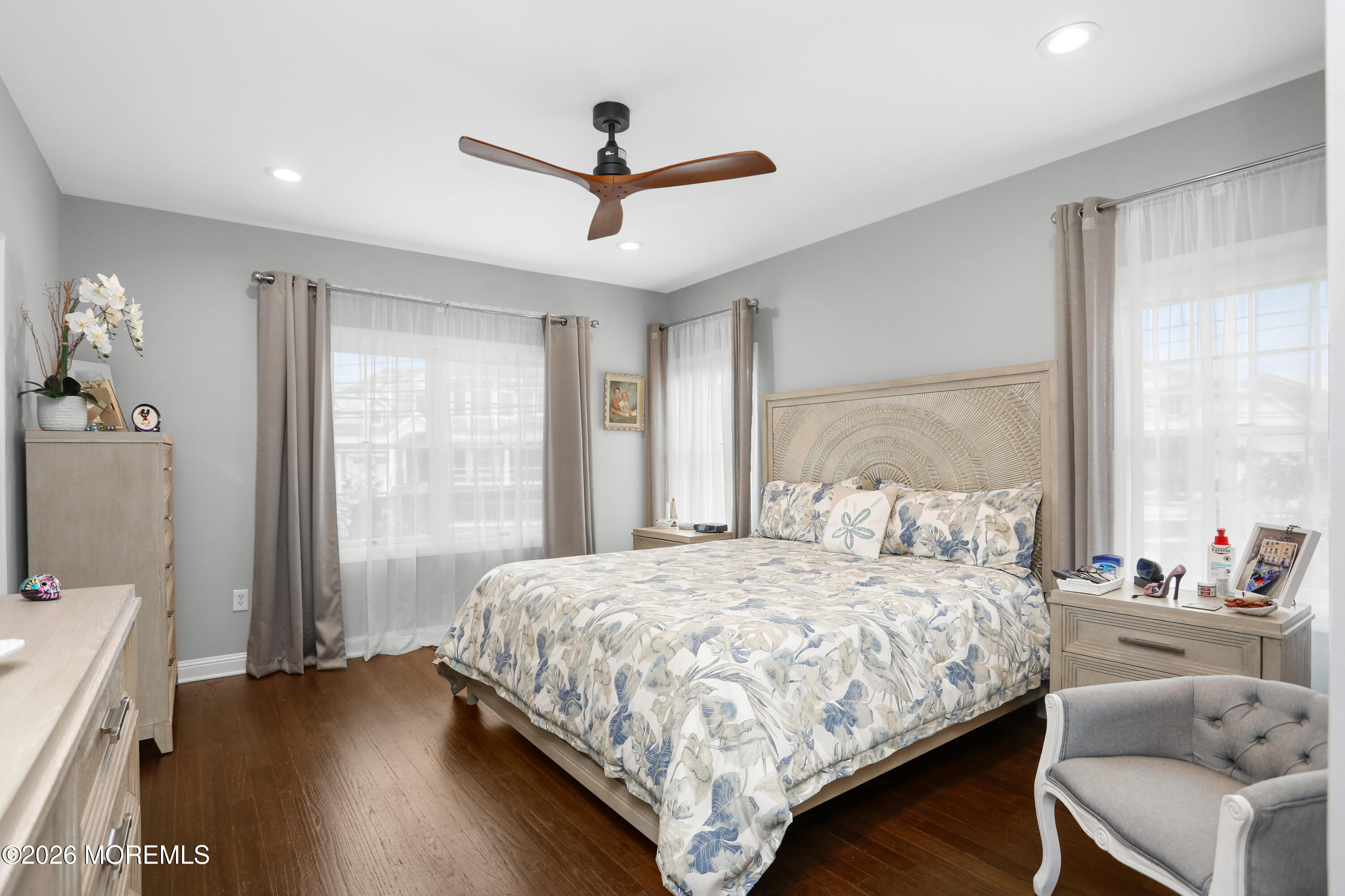 50 Neptune Road Toms River, NJ 08753 - Photo 25 of 73 a bedroom with a bed couch and window