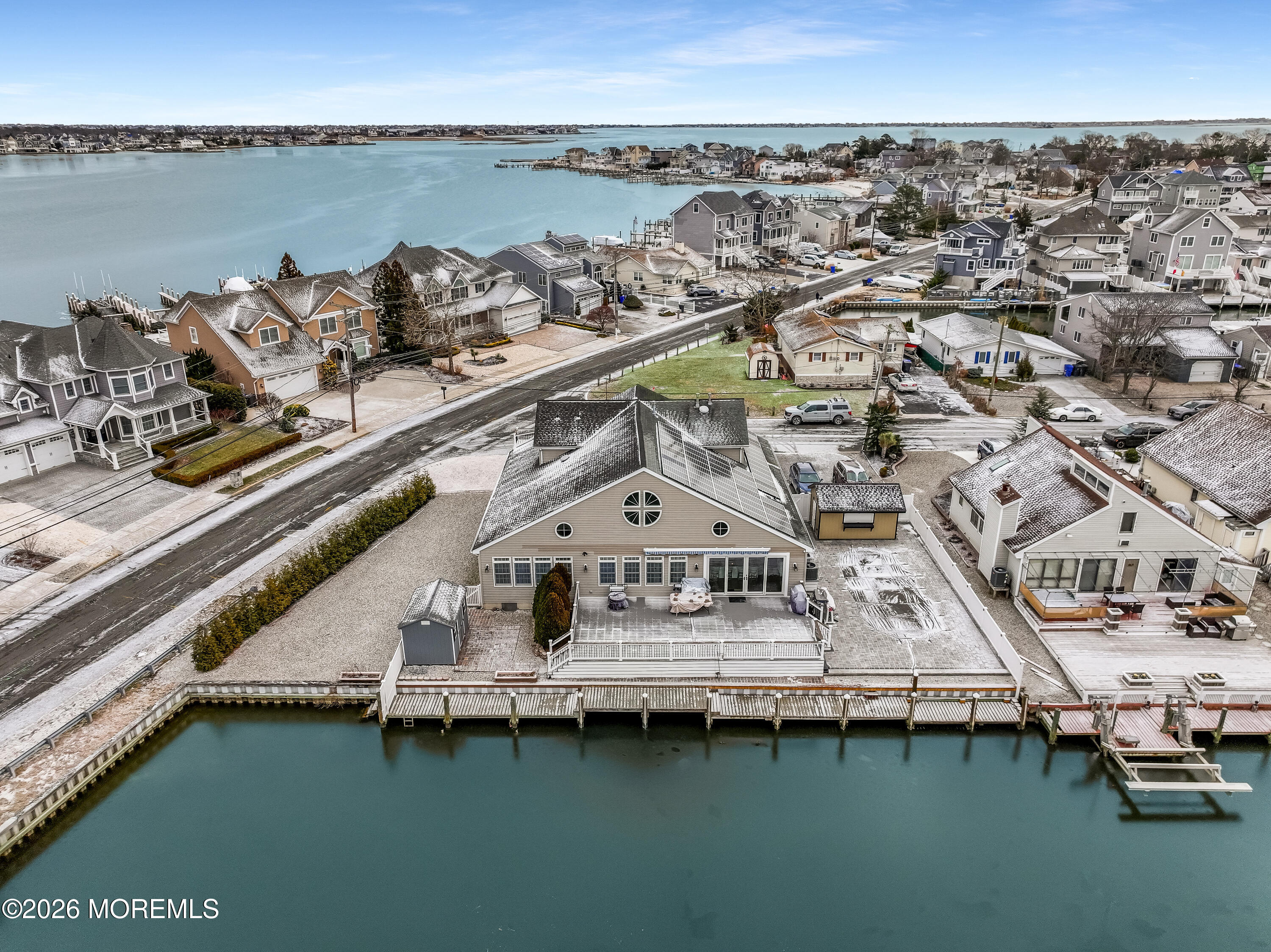 50 Neptune Road Toms River, NJ 08753 - Photo 61 of 73 an aerial view of a house with a ocean view