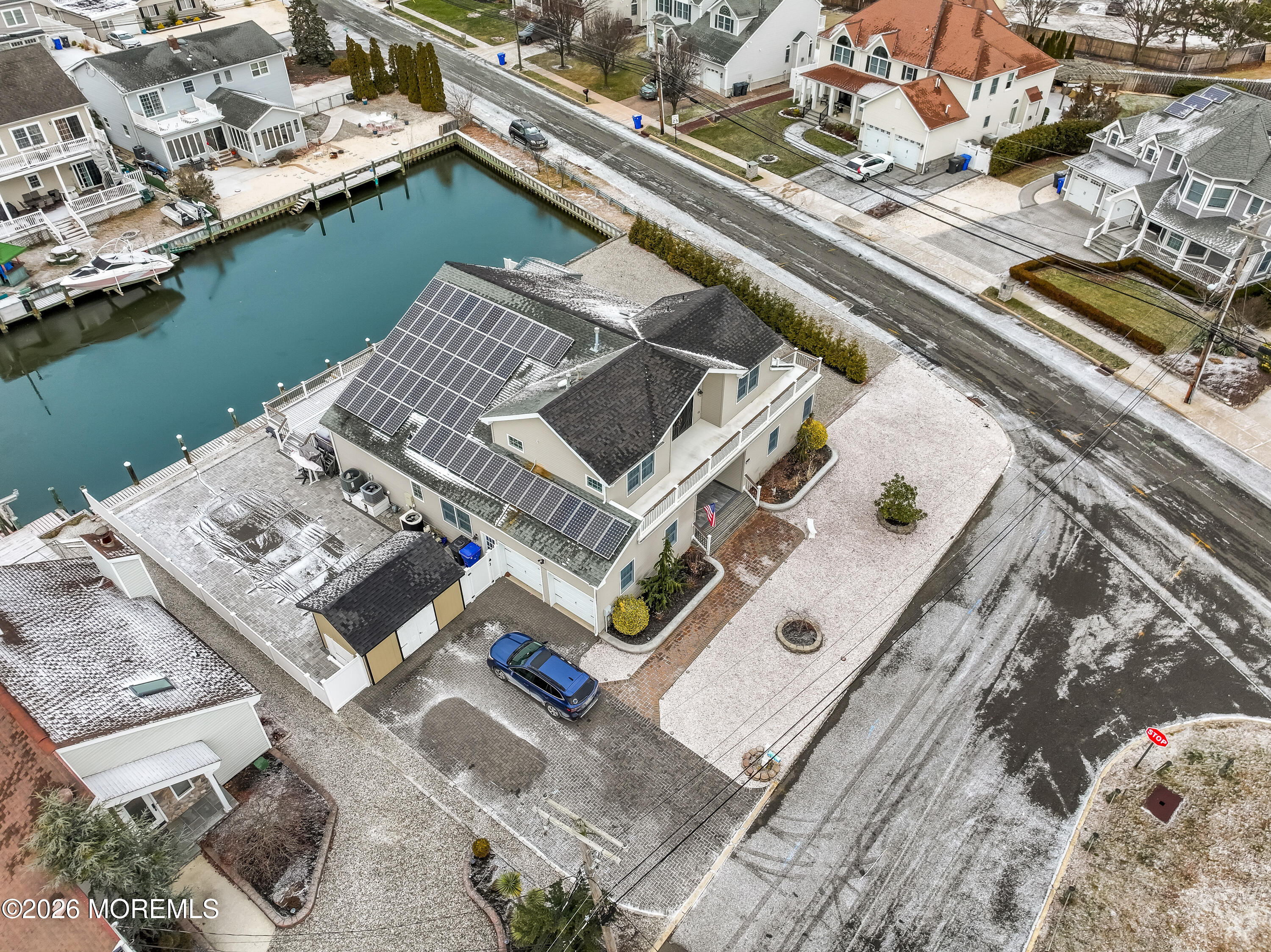 50 Neptune Road Toms River, NJ 08753 - Photo 65 of 73 an aerial view of a house with a ocean view