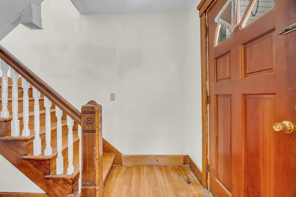 5 Wakefield Street Worcester, MA 01605 - Photo 28 of 42 a view of staircase with railing and white walls