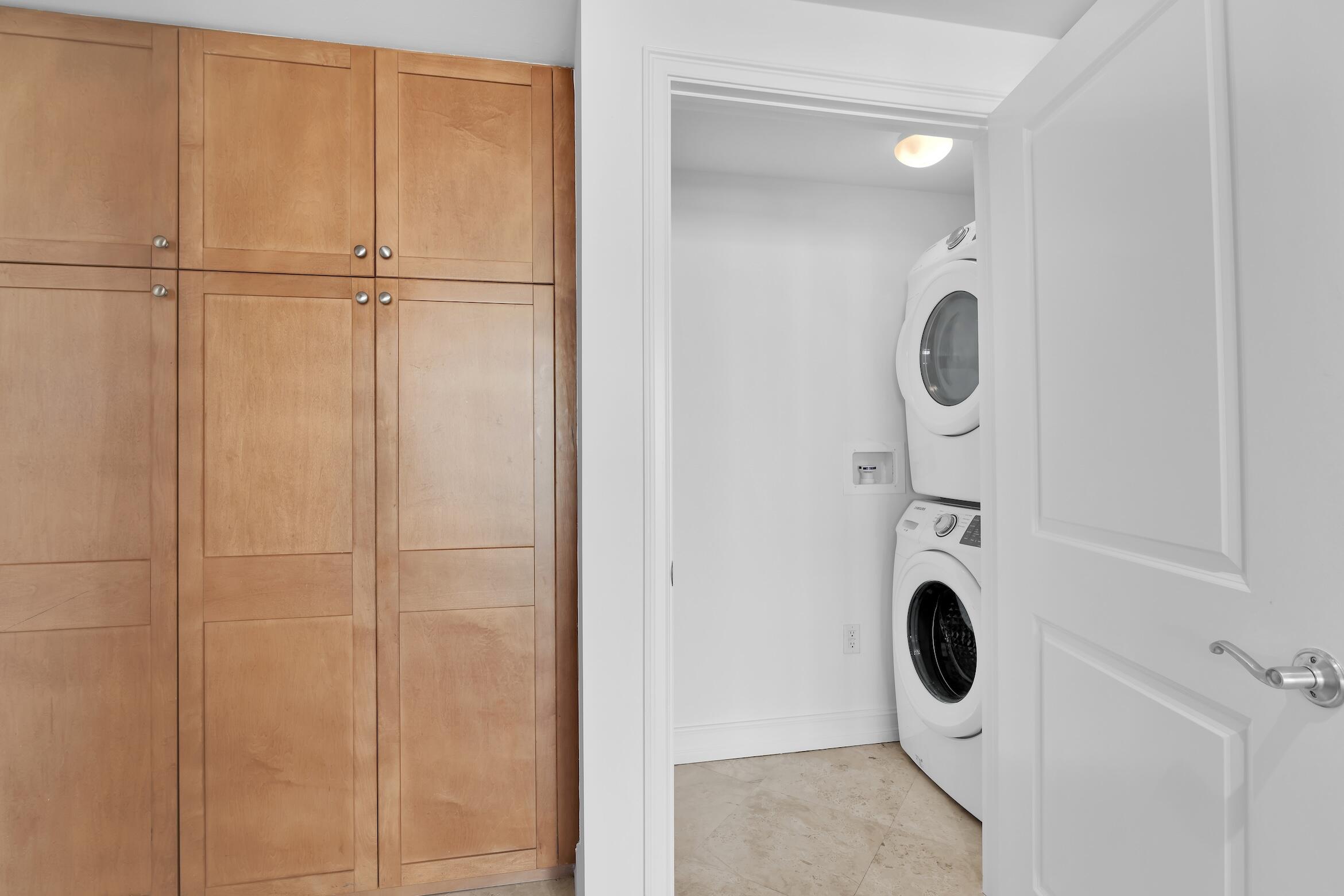 99 Southeast Mizner Boulevard, Unit PH 40 Boca Raton, FL 33432 - Photo 16 of 48 a view of a storage & utility room