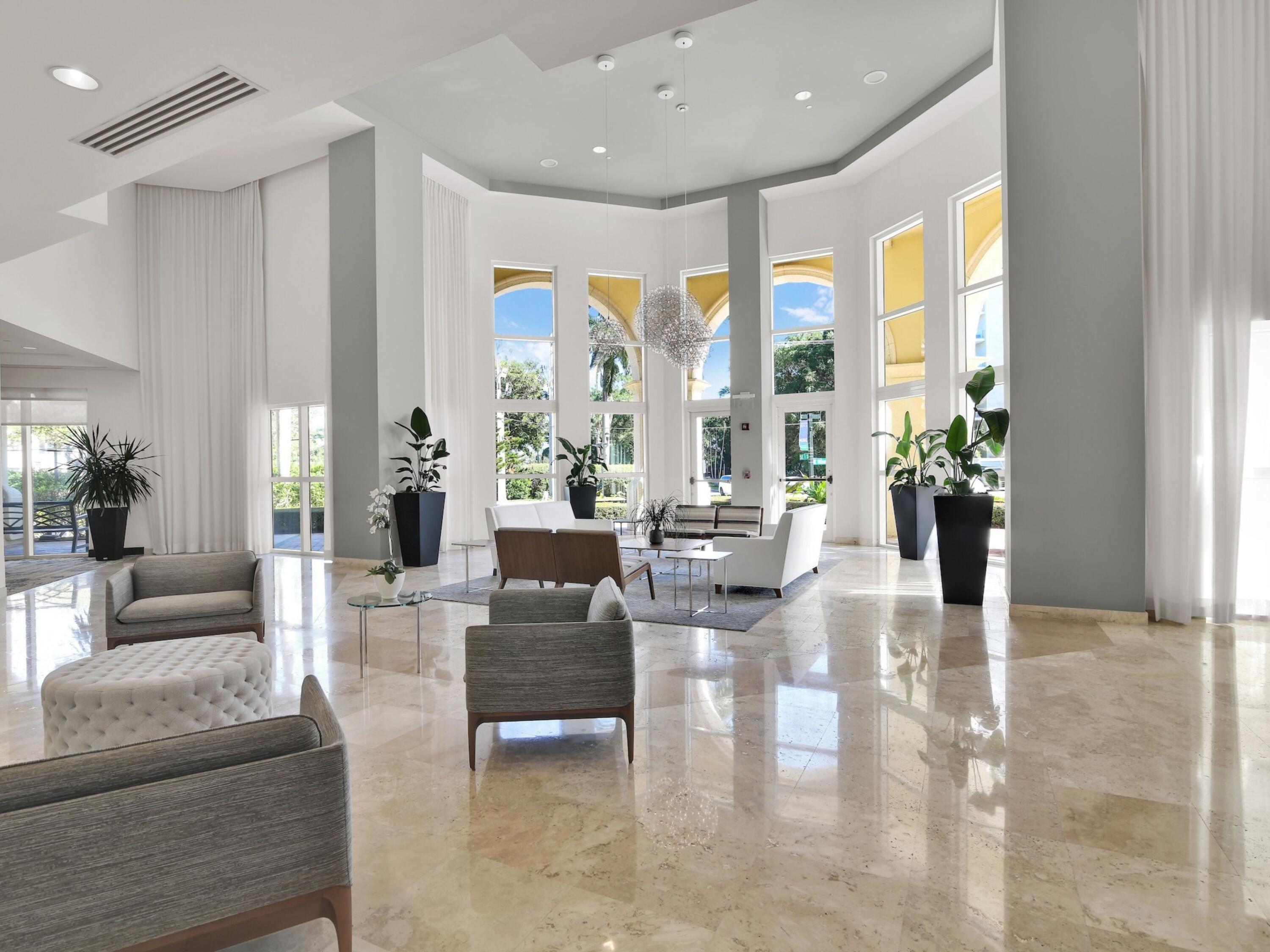 99 Southeast Mizner Boulevard, Unit PH 40 Boca Raton, FL 33432 - Photo 7 of 51 Grand Lobby