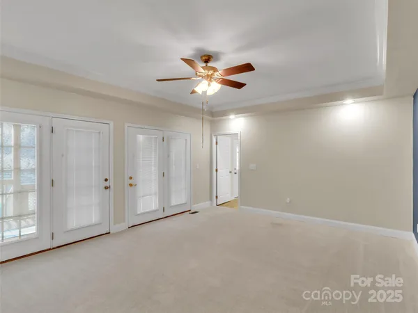 a bathroom with a shower and a shower