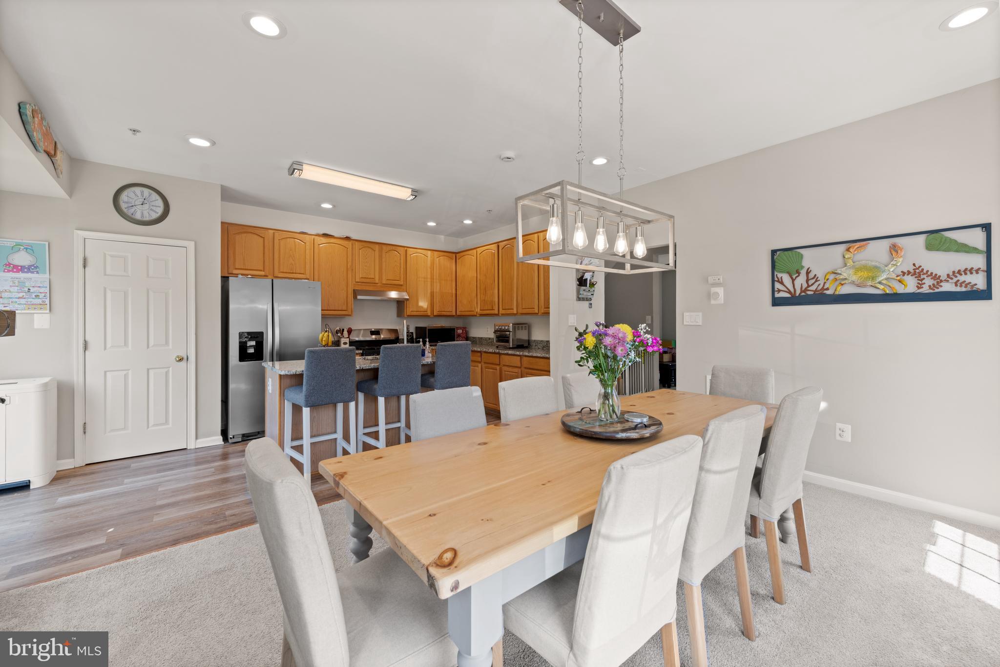 3930 Ballet Way Burtonsville, MD 20866 - Photo 20 of 36 a view of a dining room with furniture and chandelier