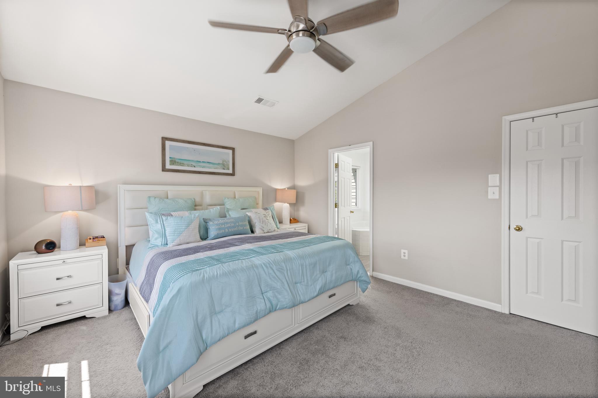 3930 Ballet Way Burtonsville, MD 20866 - Photo 23 of 36 a bedroom with a bed and a chandelier