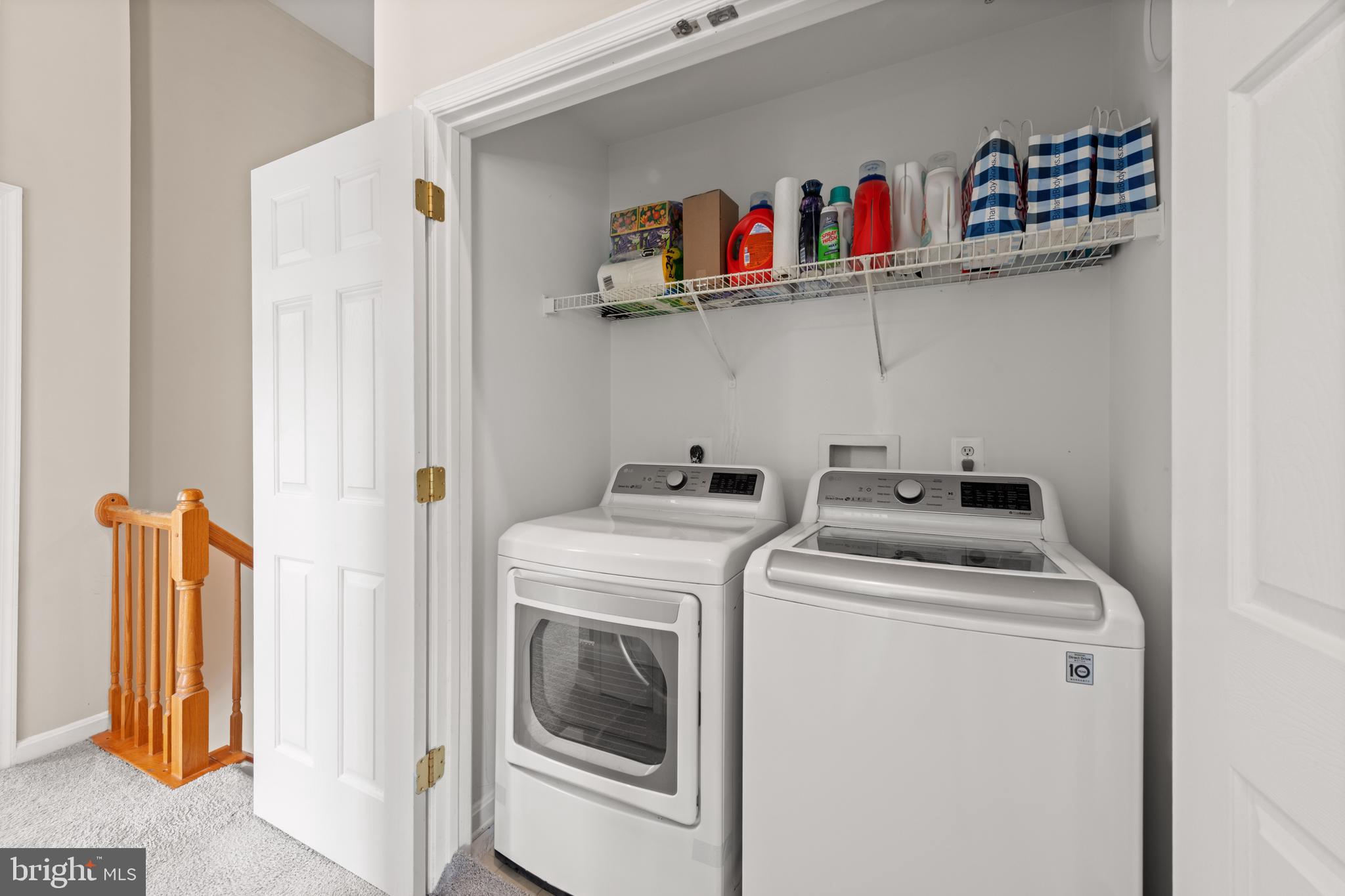 3930 Ballet Way Burtonsville, MD 20866 - Photo 28 of 36 a utility room with dryer and washer