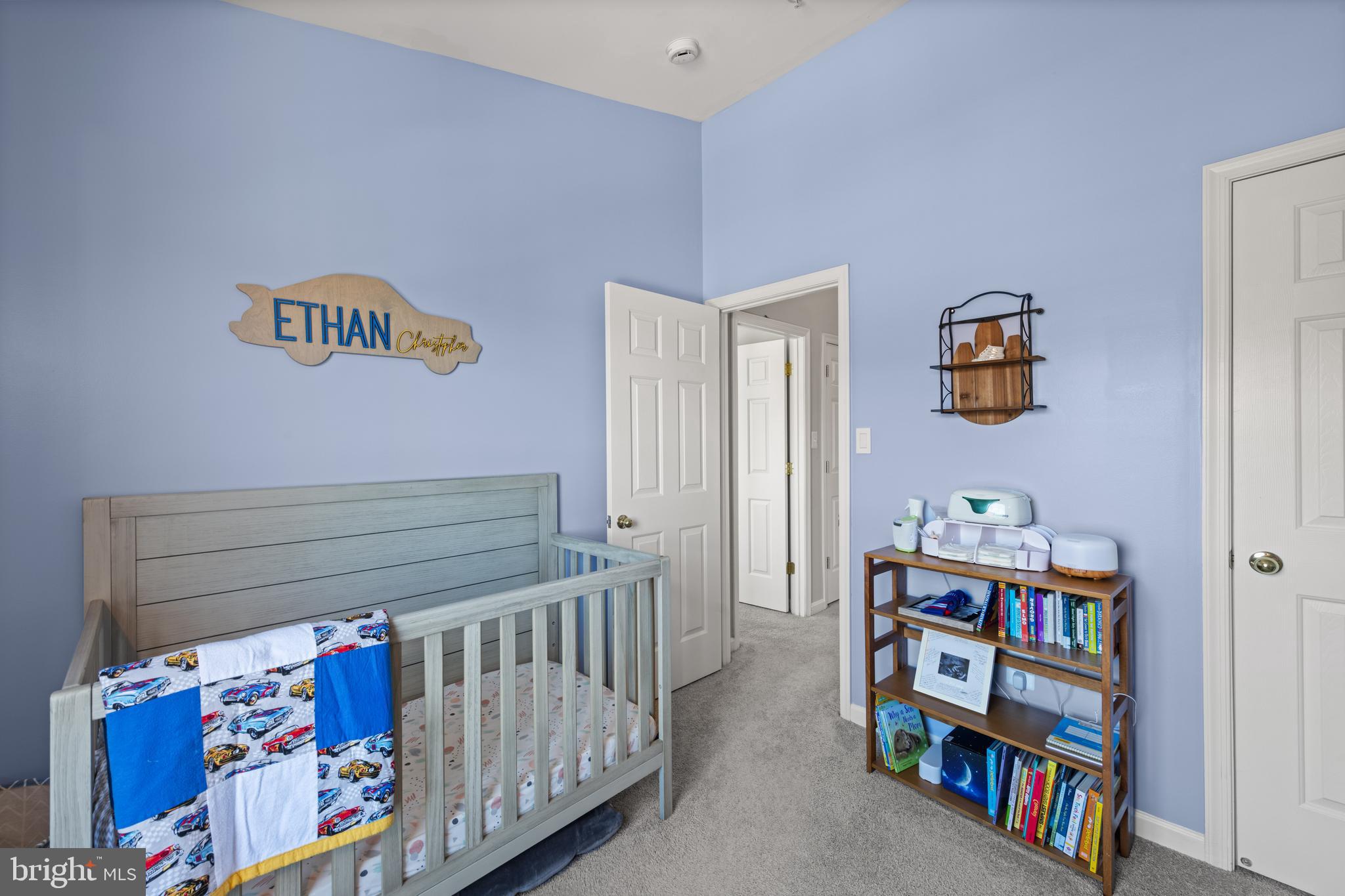 3930 Ballet Way Burtonsville, MD 20866 - Photo 32 of 36 a bedroom with furniture and a book shelf