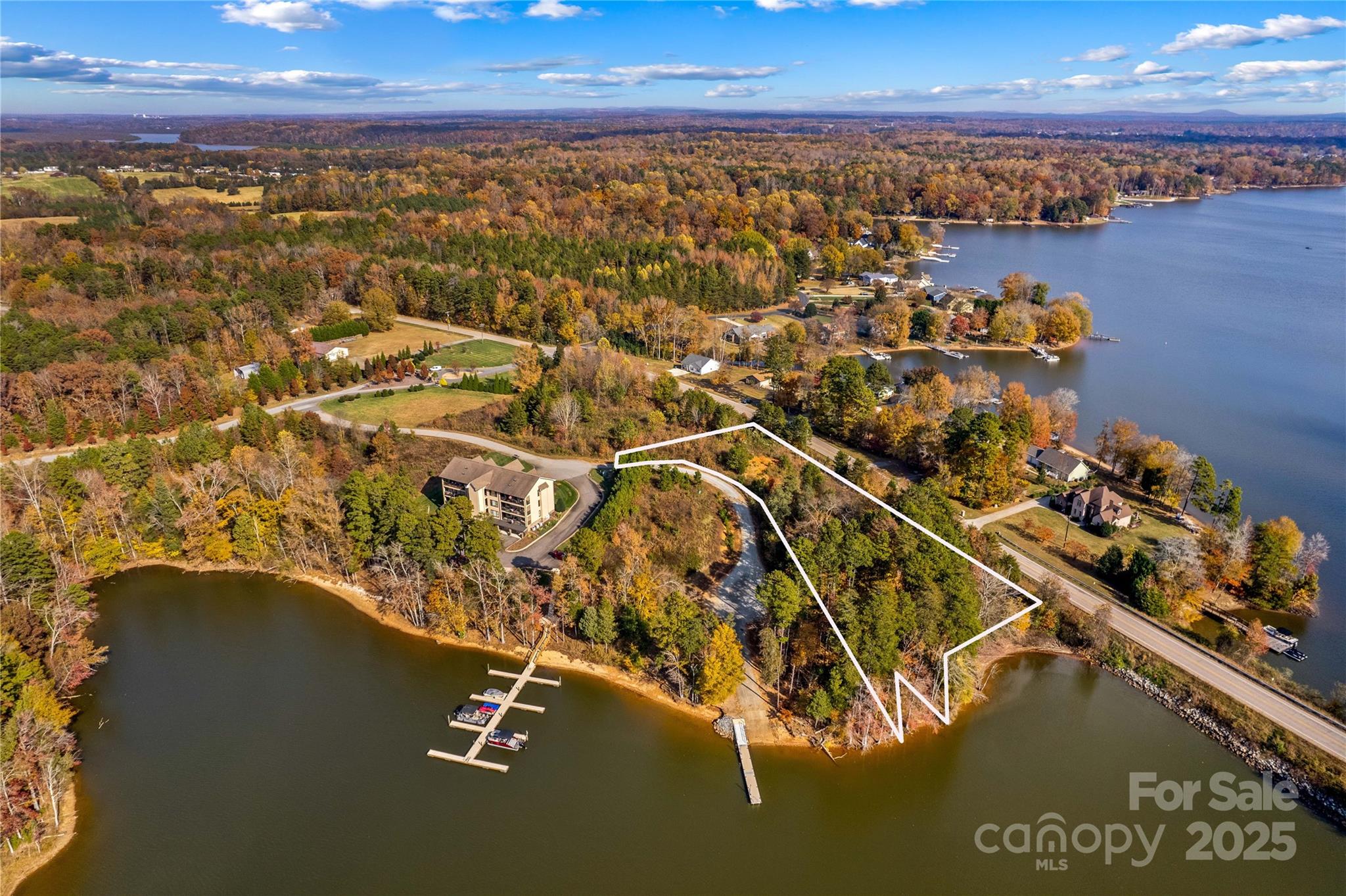 2005 Marina Pointe Road Salisbury, NC 28146 - Photo 4 of 16 an aerial view of residential building with ocean view
