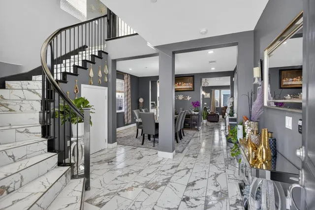 a view of entryway and hall