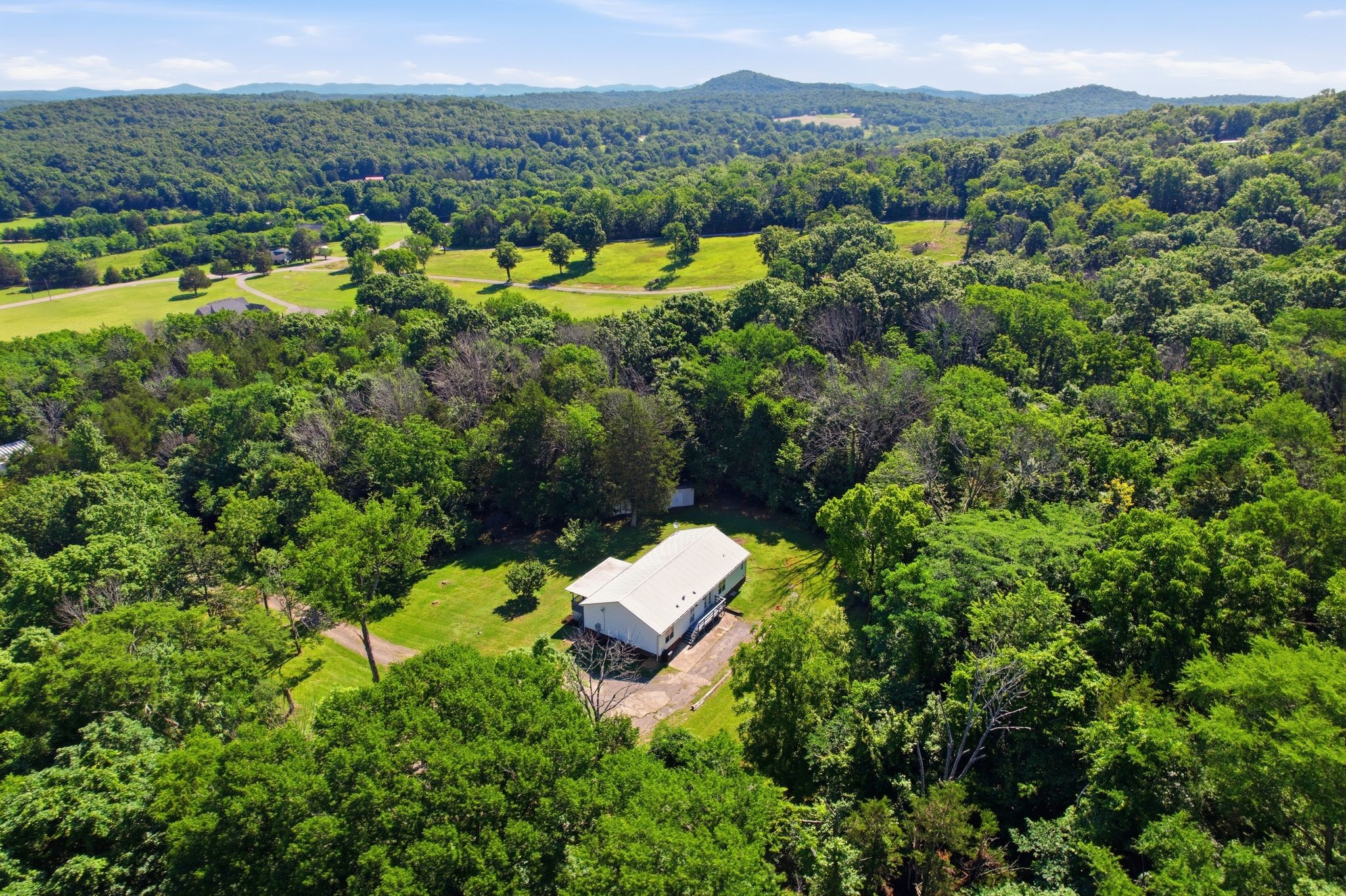 1021 B Jordan Road Lascassas, TN 37085 - Photo 10 of 58 an aerial view of a house with a yard