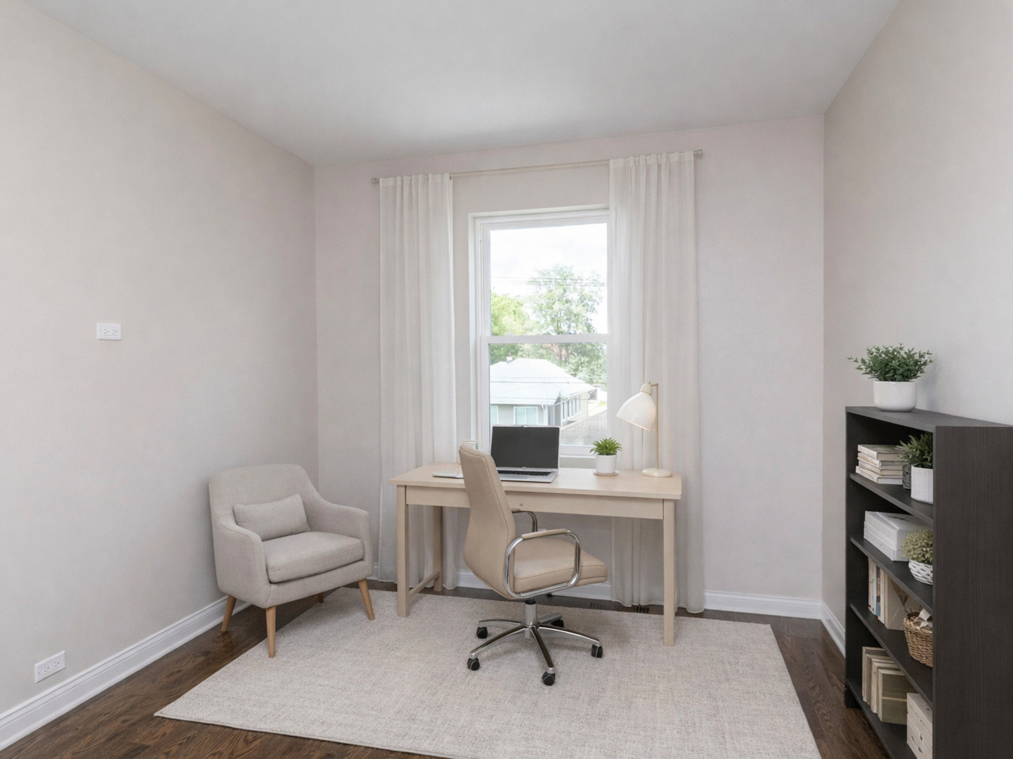 1110 South 3rd Avenue Maywood, IL 60153 - Photo 12 of 15 a view of a workspace with furniture and a window