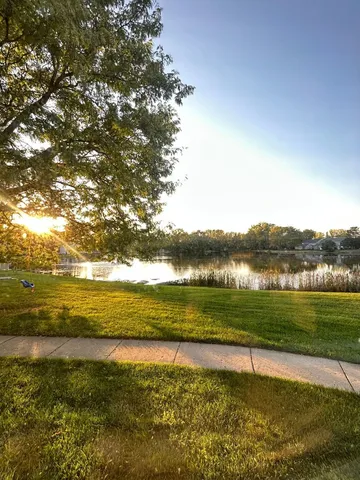 a view of an ocean from a city