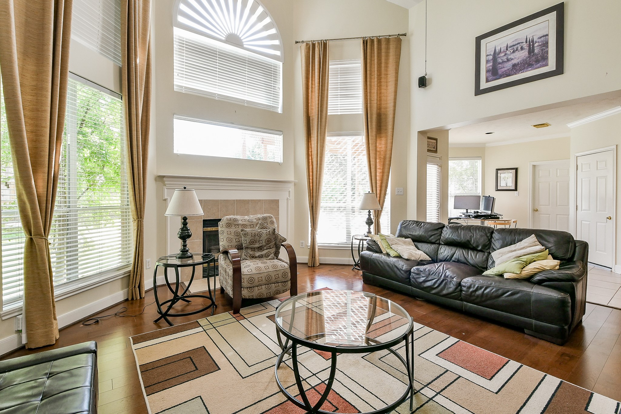 12023 Bolero Point Lane Houston, TX 77041 - Photo 10 of 32 a living room with furniture and a large window