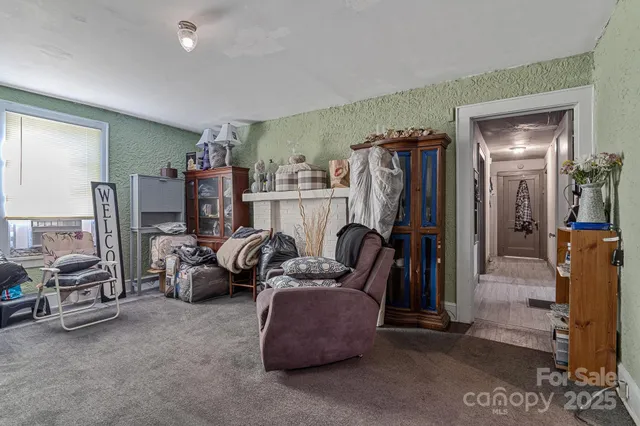 a room with storage and utility