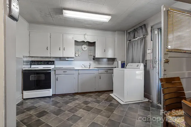 a room with storage and utility