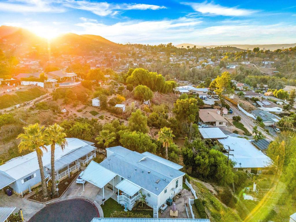 9100 Single Oak Drive, Unit 26 Lakeside, CA 92040 - Photo 39 of 46 an aerial view of residential houses with outdoor space