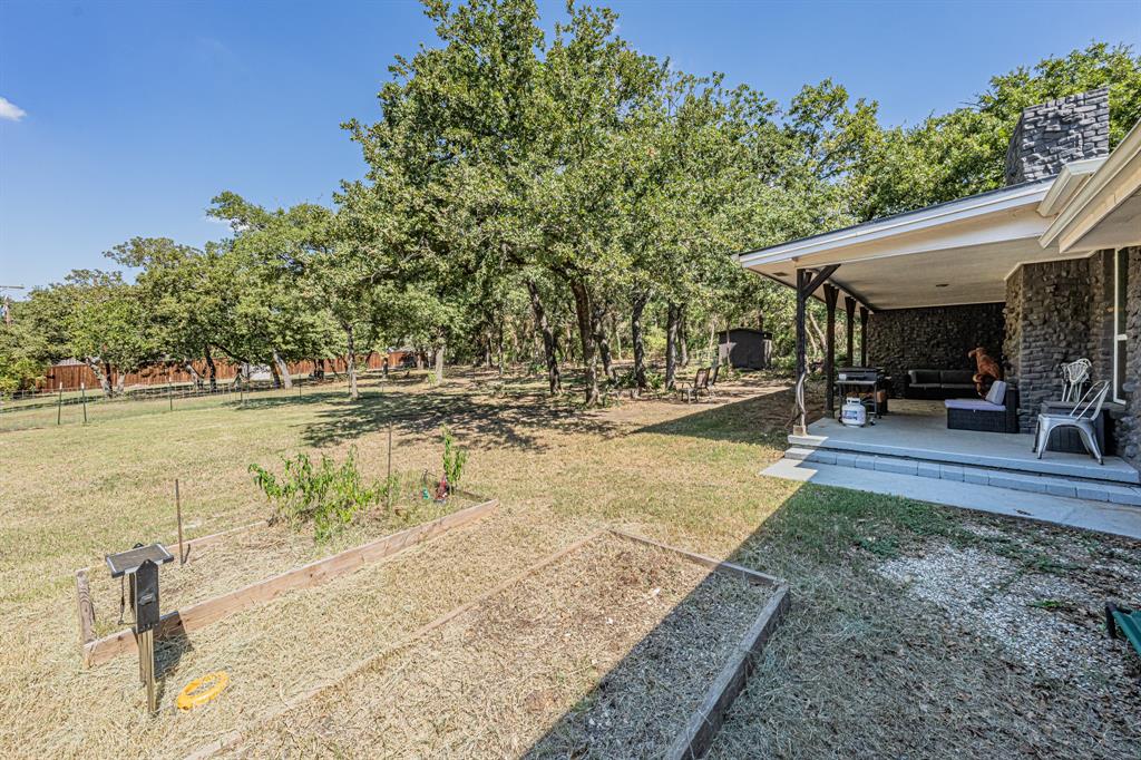 3745 Lucy Trimble Road Burleson, TX 76028 - Photo 27 of 40 a view of a swimming pool with a patio