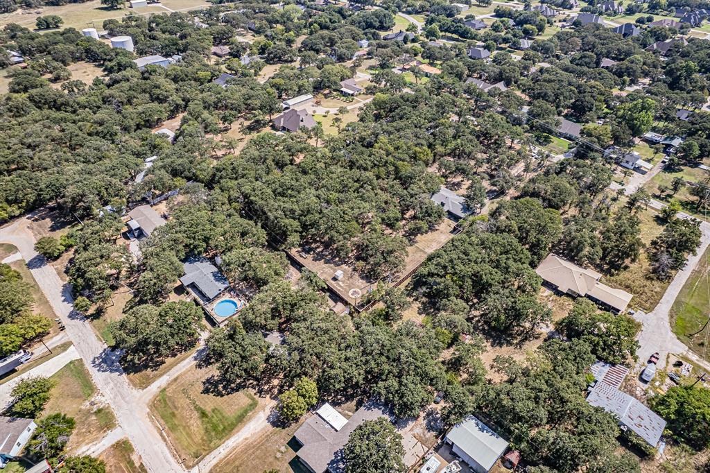 3745 Lucy Trimble Road Burleson, TX 76028 - Photo 36 of 40 an aerial view of a house with a yard