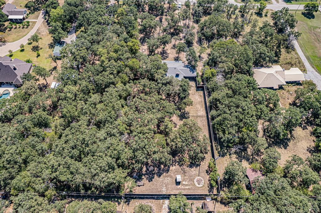 3745 Lucy Trimble Road Burleson, TX 76028 - Photo 39 of 40 an aerial view of a house with a yard