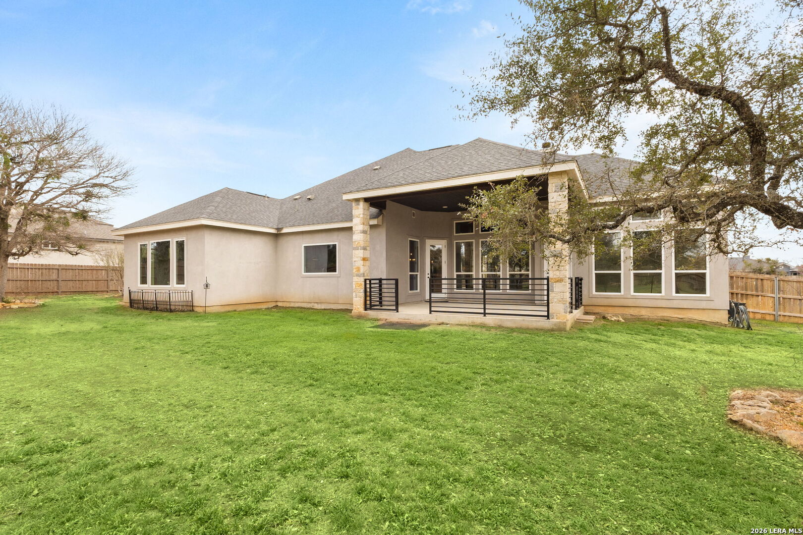 1217 Paladin Trail Spring Branch, TX 78070 - Photo 17 of 53 front view of a house with a yard