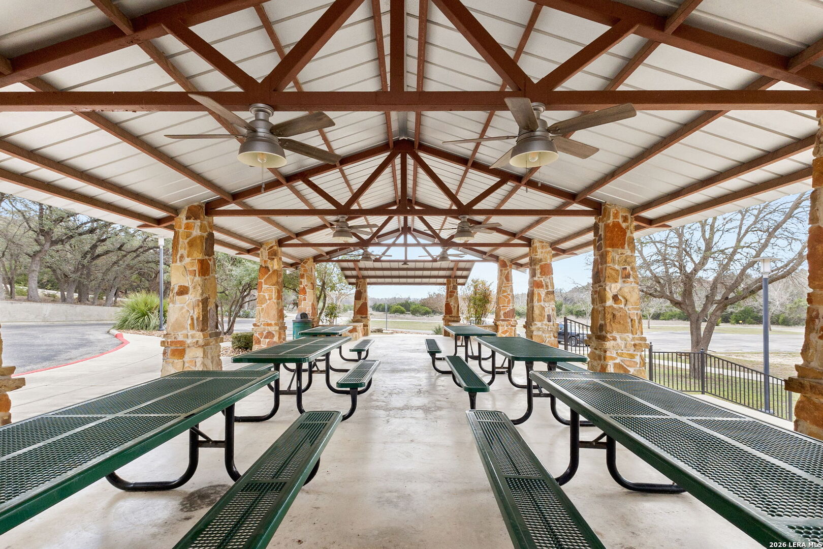 1217 Paladin Trail Spring Branch, TX 78070 - Photo 45 of 53 a view of a porch with furniture and wooden floors