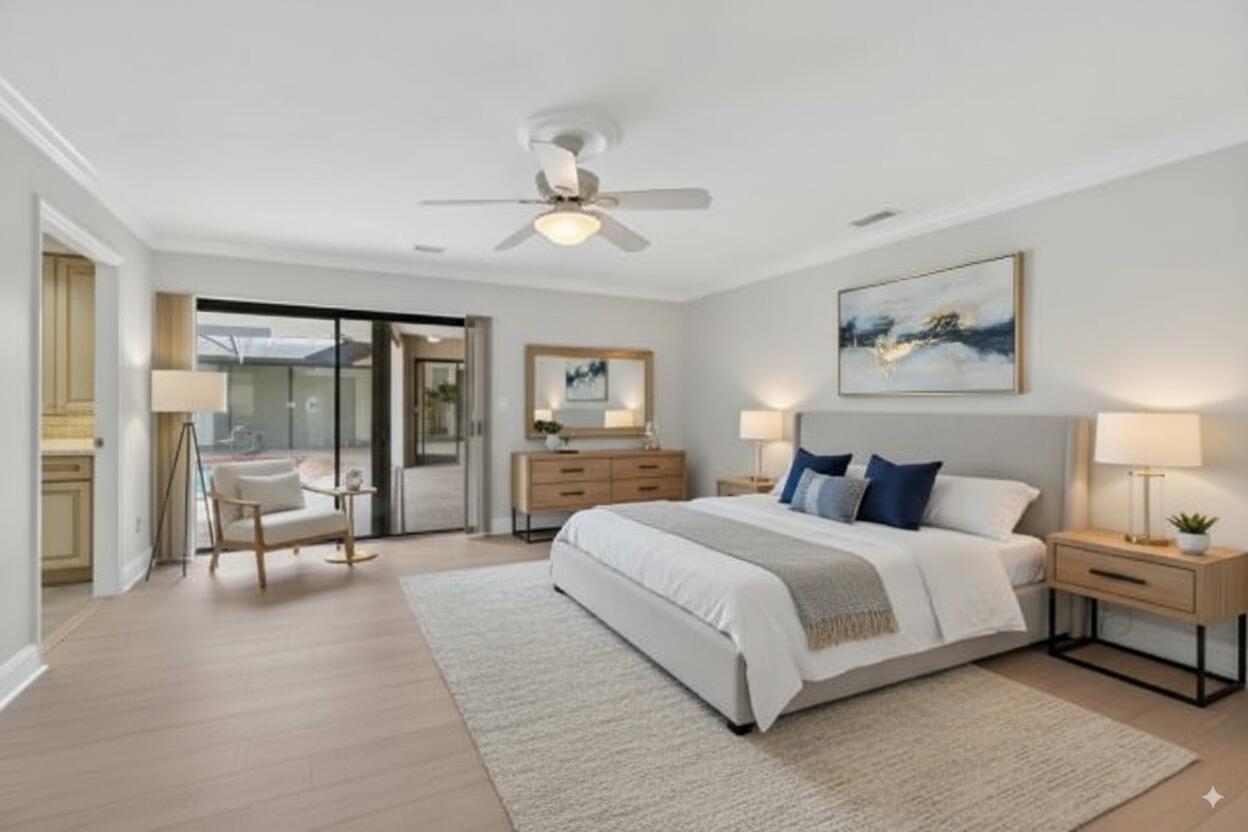 5884 Pinebrook Drive Boca Raton, FL 33433 - Photo 25 of 77 Virtuallly staged primary bedroom