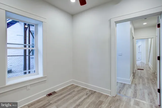 wooden floor in an empty room