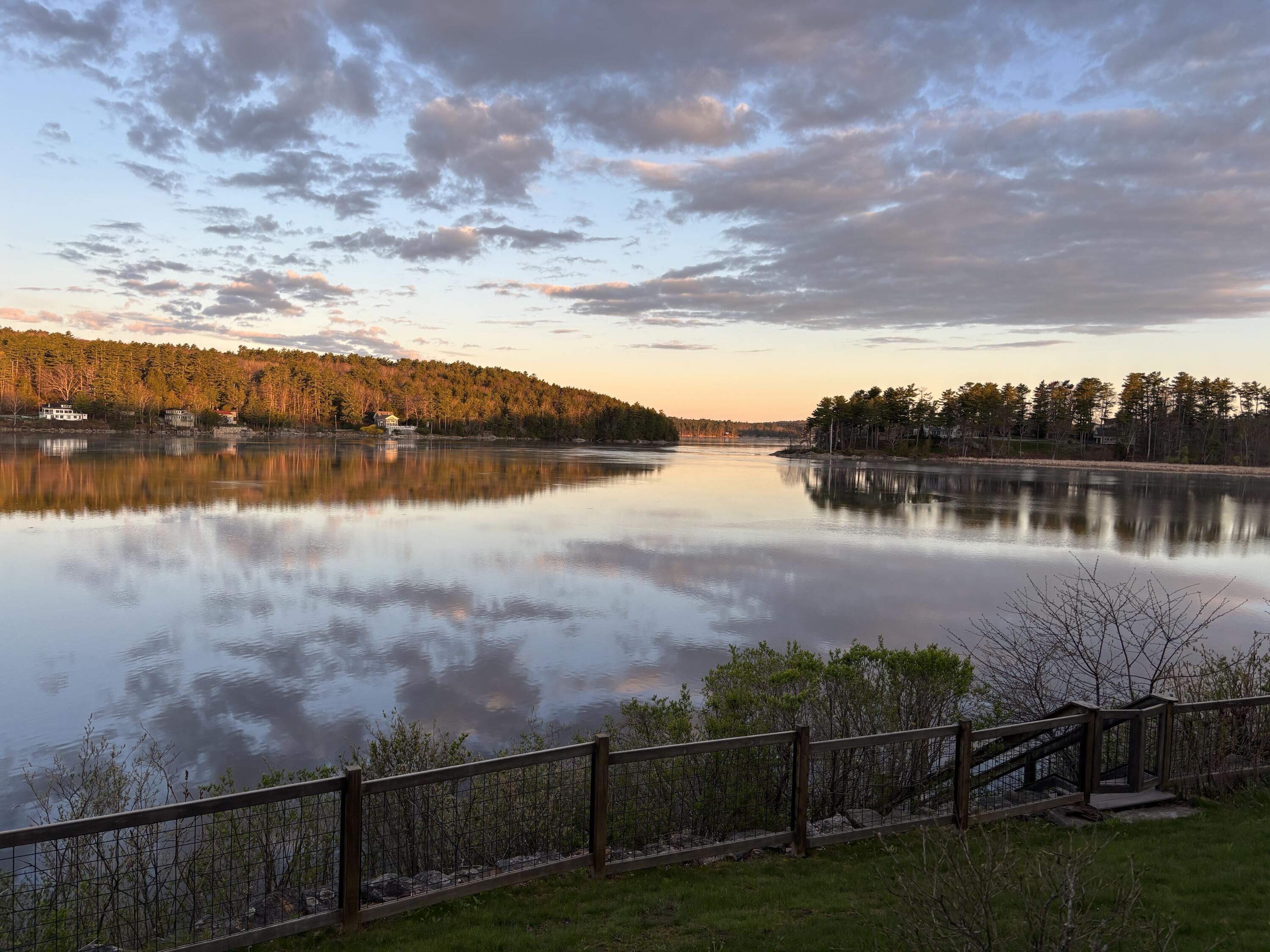 2 Old Stage Road Woolwich, ME 04579 - Photo 1 of 49 Dawn on the Kennebec River