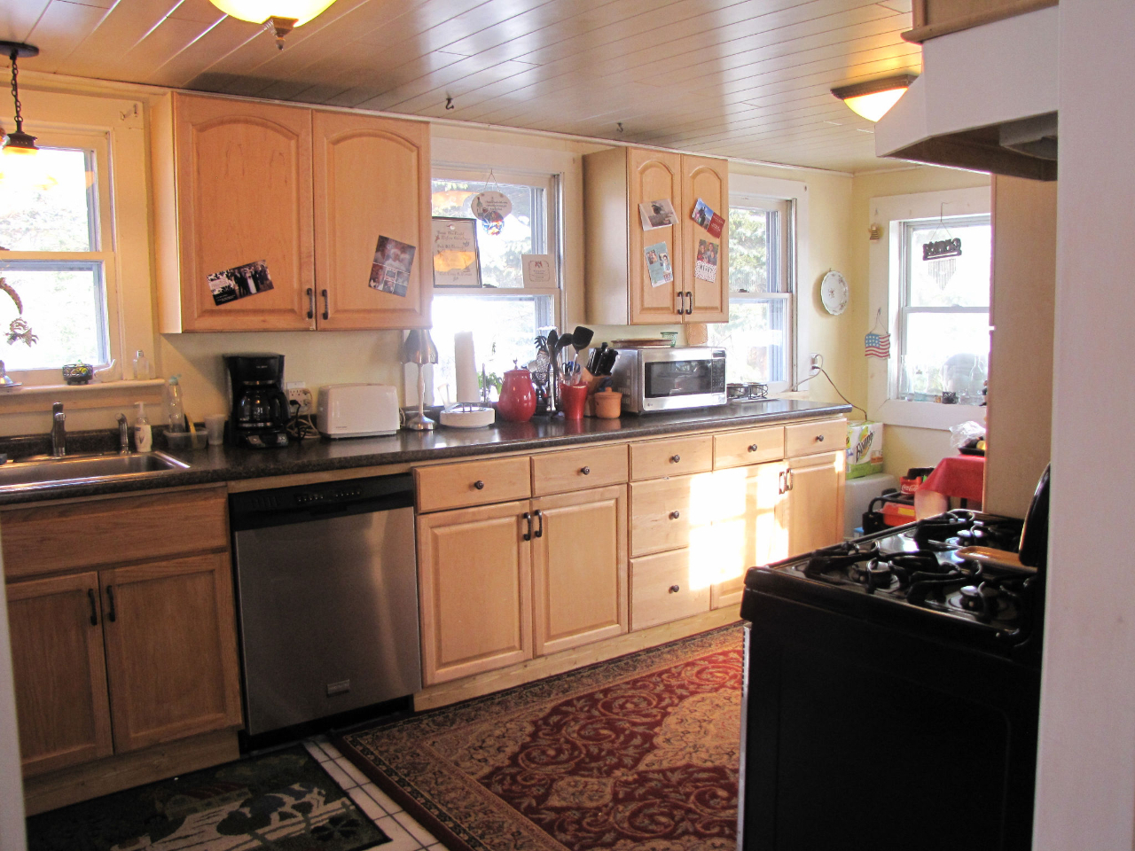 826 Shaw Road Windsor, MA 01270 - Photo 15 of 32 a kitchen with a sink stove and window