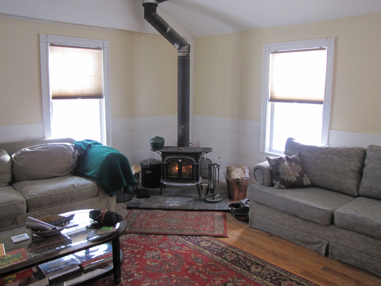 826 Shaw Road Windsor, MA 01270 - Photo 4 of 32 a living room with furniture and a window