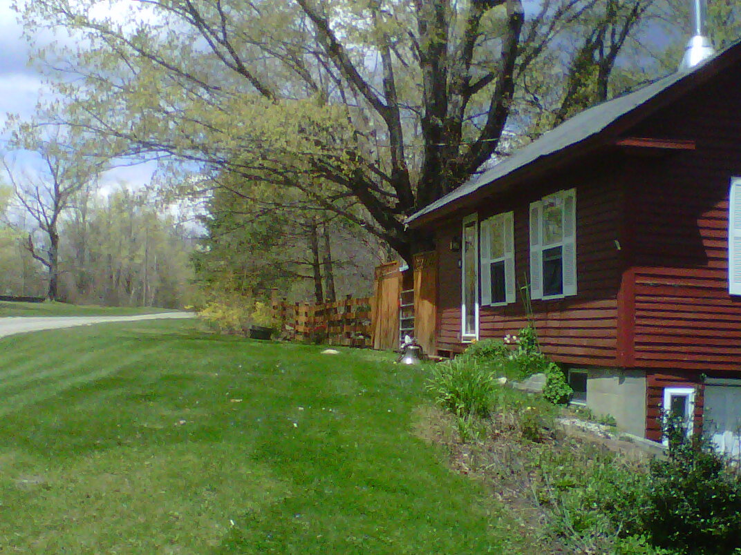 826 Shaw Road Windsor, MA 01270 - Photo 31 of 32 a view of a house with a backyard