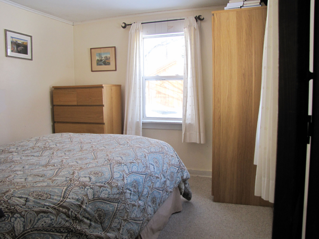 826 Shaw Road Windsor, MA 01270 - Photo 8 of 32 a bedroom with a bed and a window