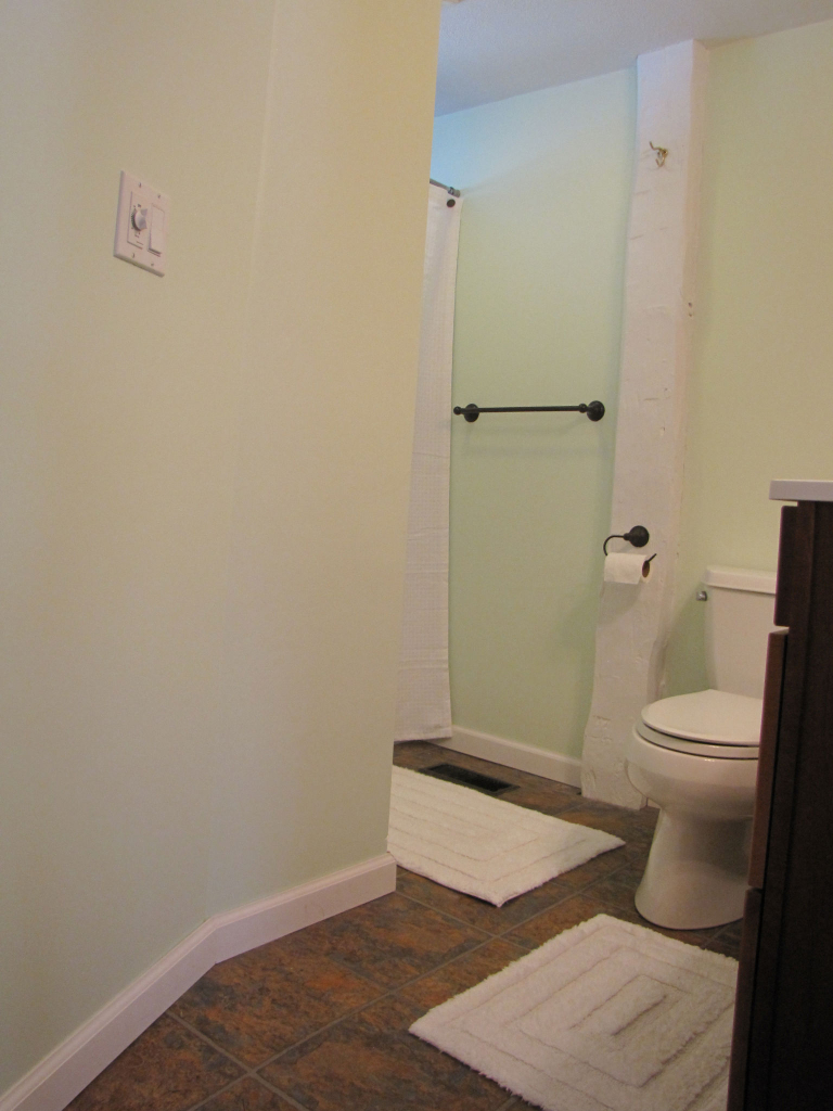826 Shaw Road Windsor, MA 01270 - Photo 9 of 32 a white toilet sitting next to a shower