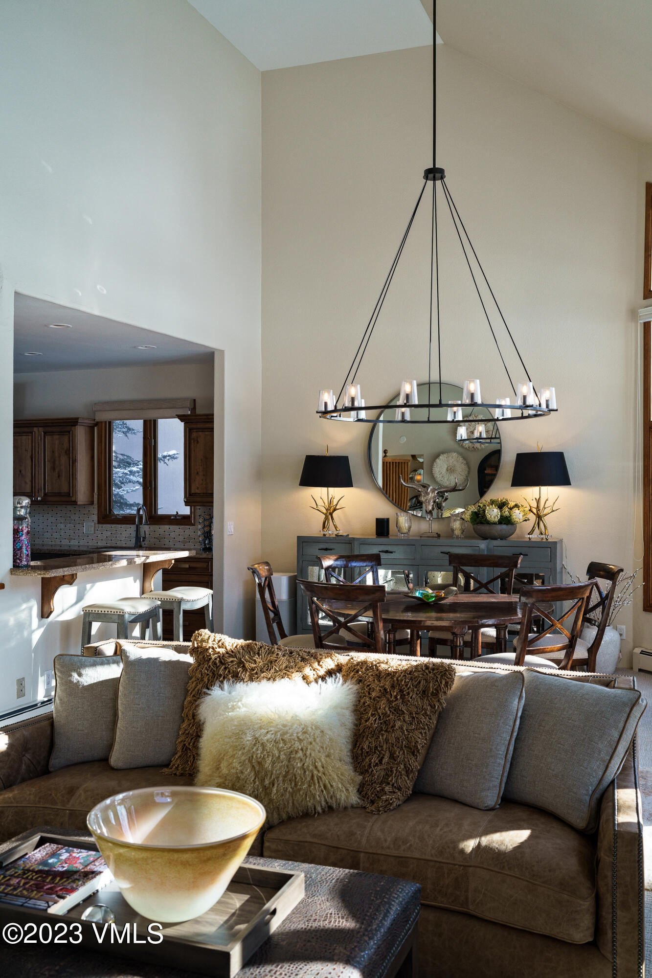 176 Windermere Circle Edwards, CO 81632 - Photo 14 of 42 a living room with furniture and kitchen view