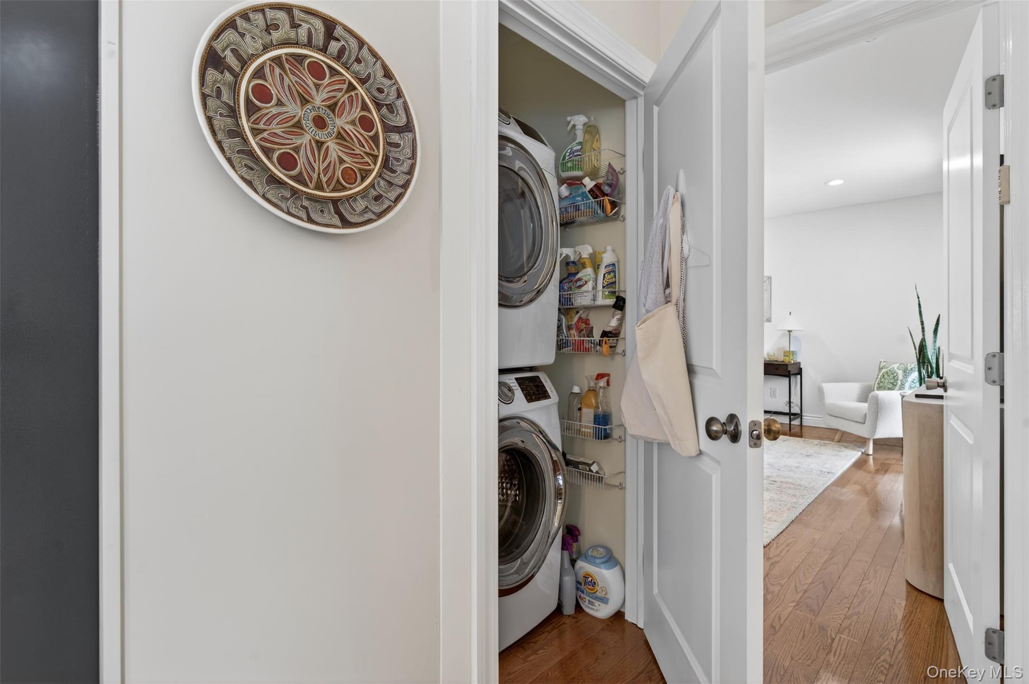 35 Kent Street Beacon, NY 12508 - Photo 19 of 40 The first-floor laundry is conveniently located past the kitchen and across from the full bathroom. View of the entry to the first-floor back bedroom.