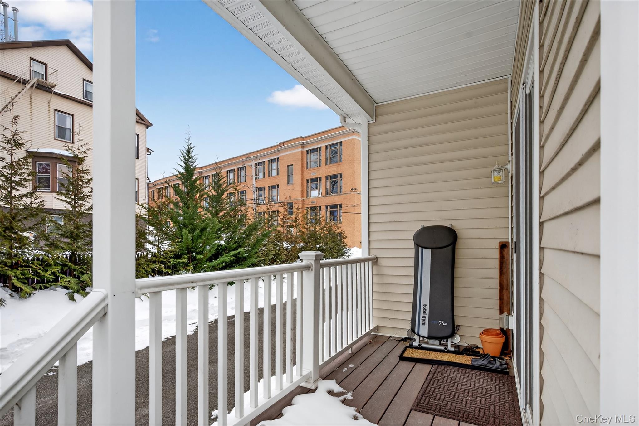 35 Kent Street Beacon, NY 12508 - Photo 24 of 40 A sliding glass door from the first-floor back bedroom provides direct access to the back deck and driveway.