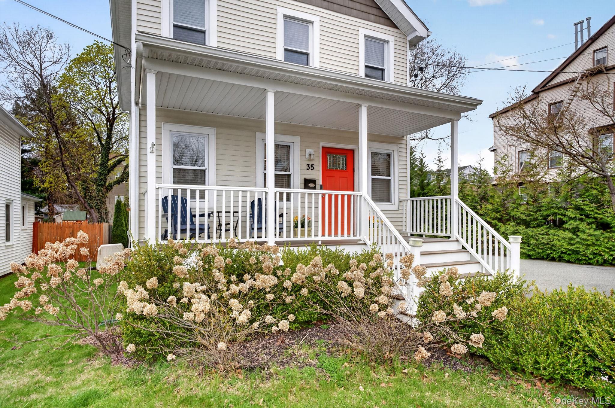 35 Kent Street Beacon, NY 12508 - Photo 5 of 42 front view of a house with a yard