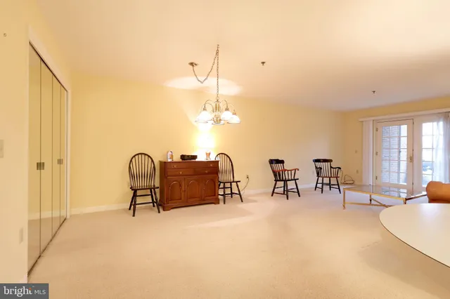 a view of a livingroom with furniture