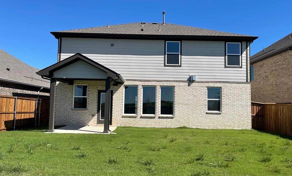 1512 Abbott Crk Road Celina, TX 75009 - Photo 5 of 31 Rear Exterior Design Construction Progress