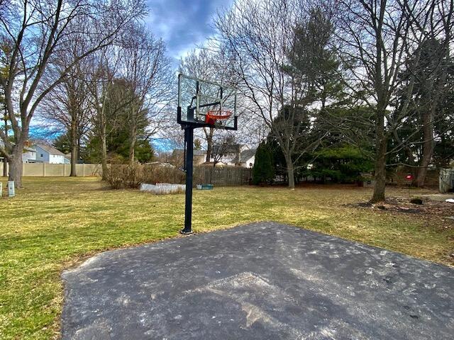 7826 Strathmoore Road Dublin, OH 43016 - Photo 46 of 47 Built-In Basketball Hoop and Practice Area.