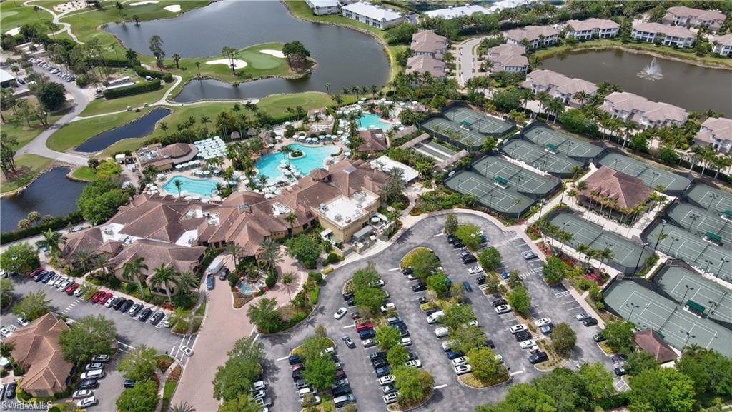 6418 Legacy Circle, Unit 802 Naples, FL 34113 - Photo 42 of 47 an aerial view of residential houses with outdoor space
