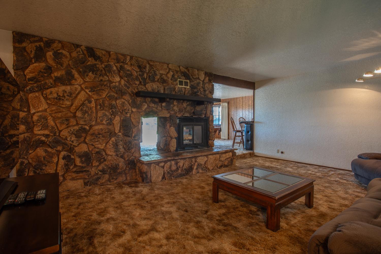 6323 Excelsior Road Sacramento, CA 95830 - Photo 14 of 75 a living room with furniture and a fireplace