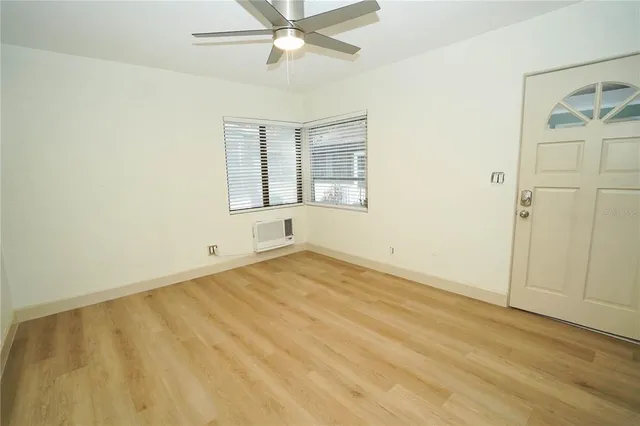 wooden floor in an empty room