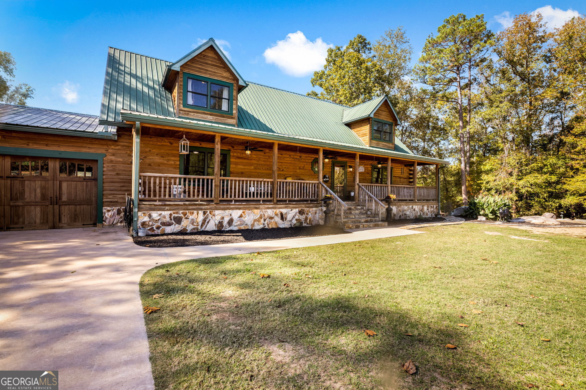 1382 Intermediate Road Harlem, GA 30814 - Photo 5 of 67 a front view of house with yard and trees in the background