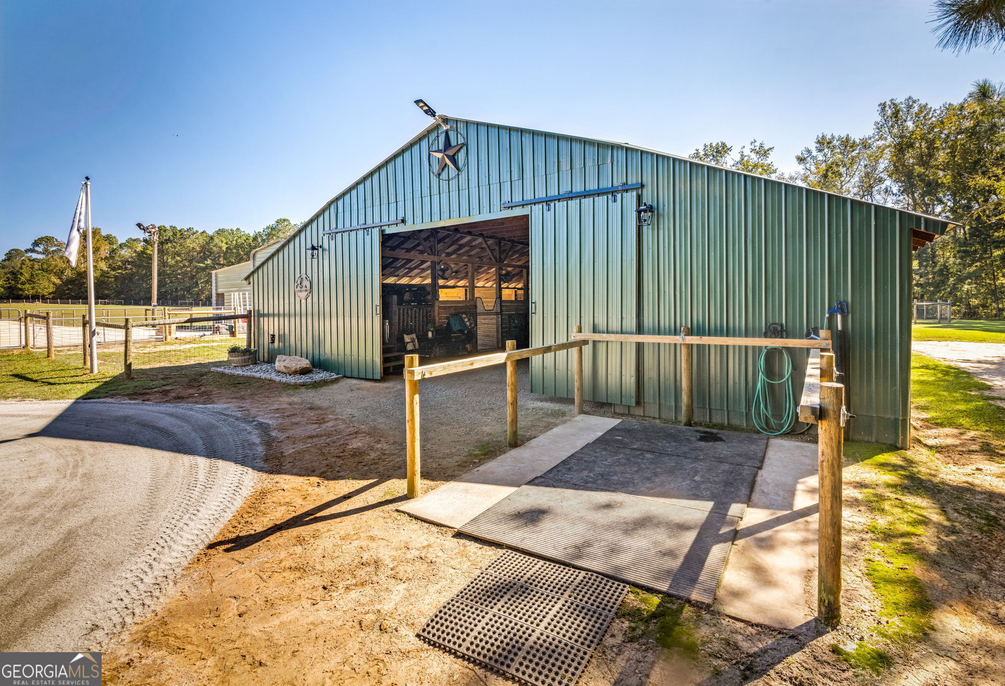 1382 Intermediate Road Harlem, GA 30814 - Photo 53 of 67 a view of backyard with swimming pool and seating
