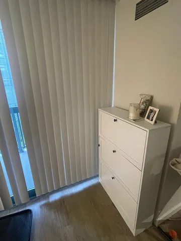 a view of a utility room with a sink